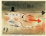 Paul Klee Famous Paintings - 17 Astray